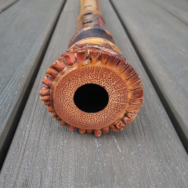 Gyokusui Shakuhachi Myoan 1.7 Jinashi root bore
