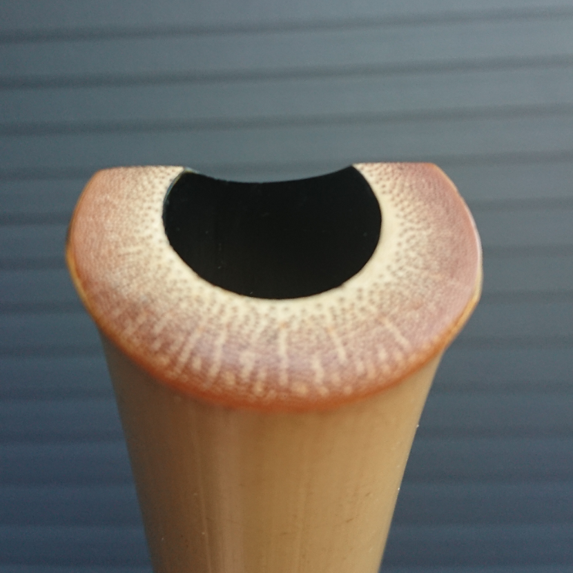 Gyokusui Shakuhachi Kinko 1.8 Jiari top bore