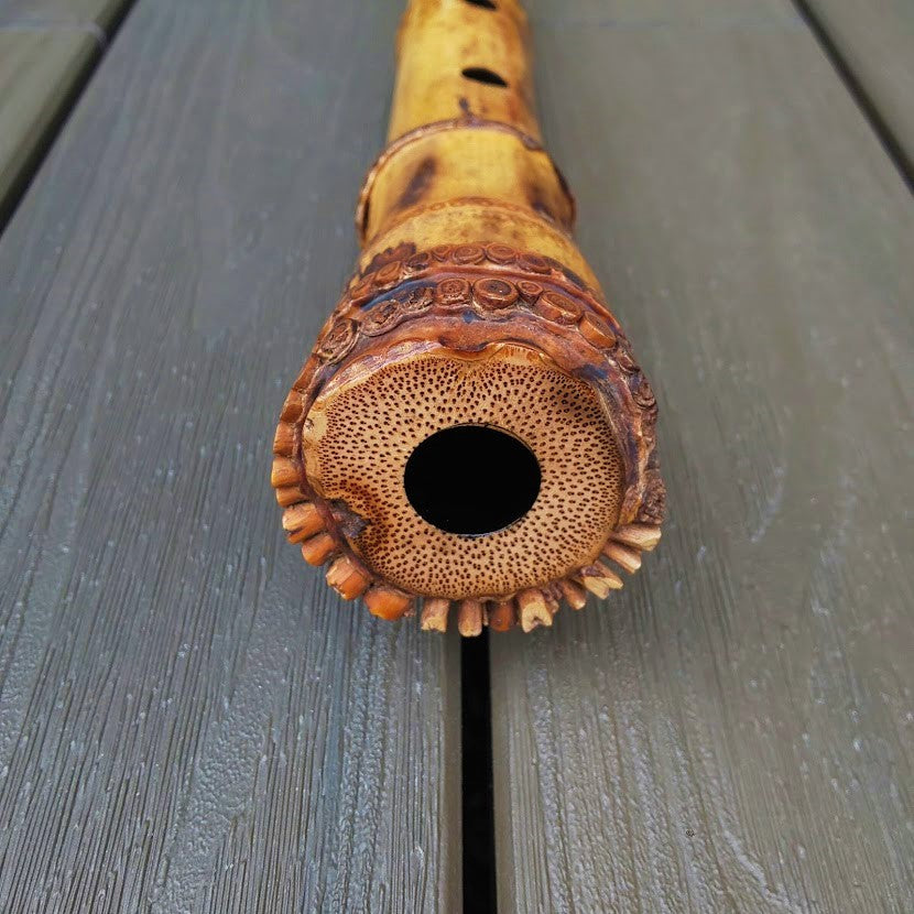 Gyokusui Shakuhachi Tozan 1.7 Jiari root bore