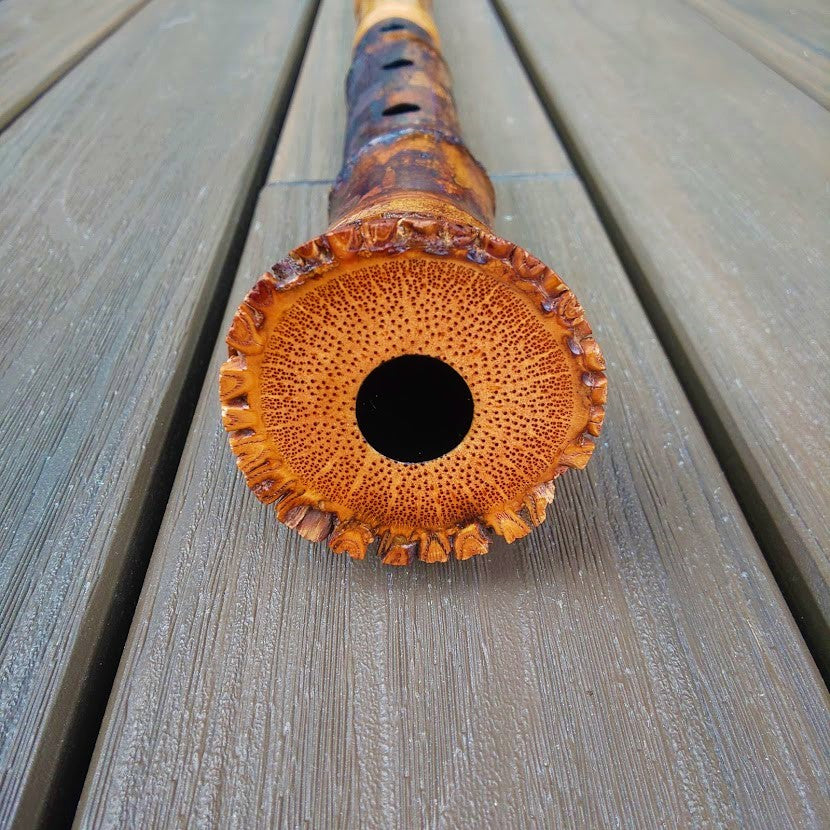 Gyokusui Shakuhachi Kinko 1.8 Jiari root bore