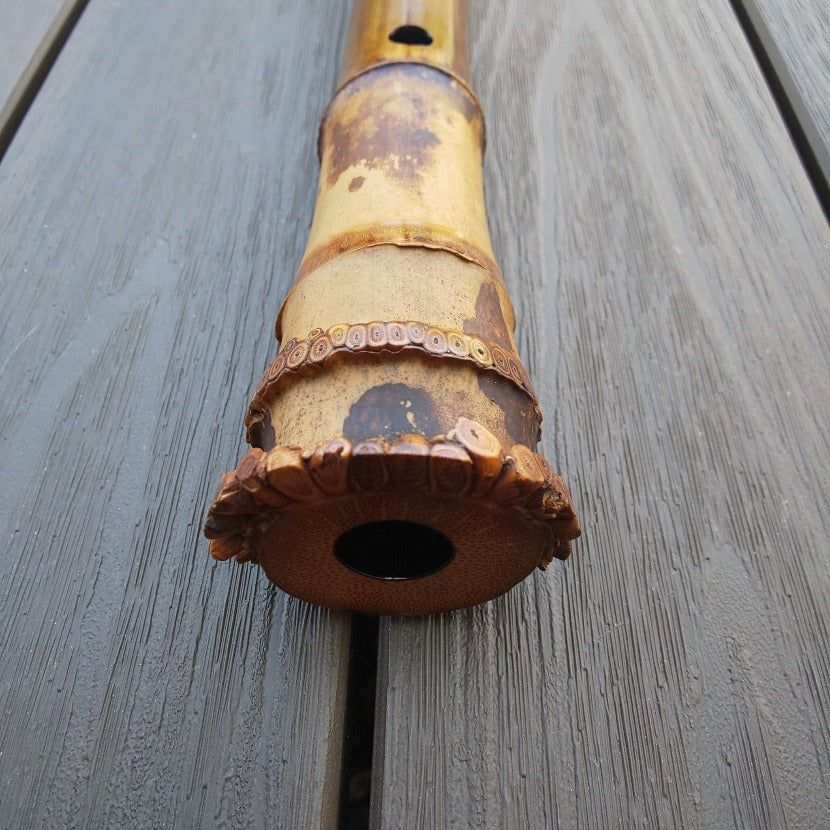 Gyokusui Shakuhachi Tozan 1.8 Jiari  Root
