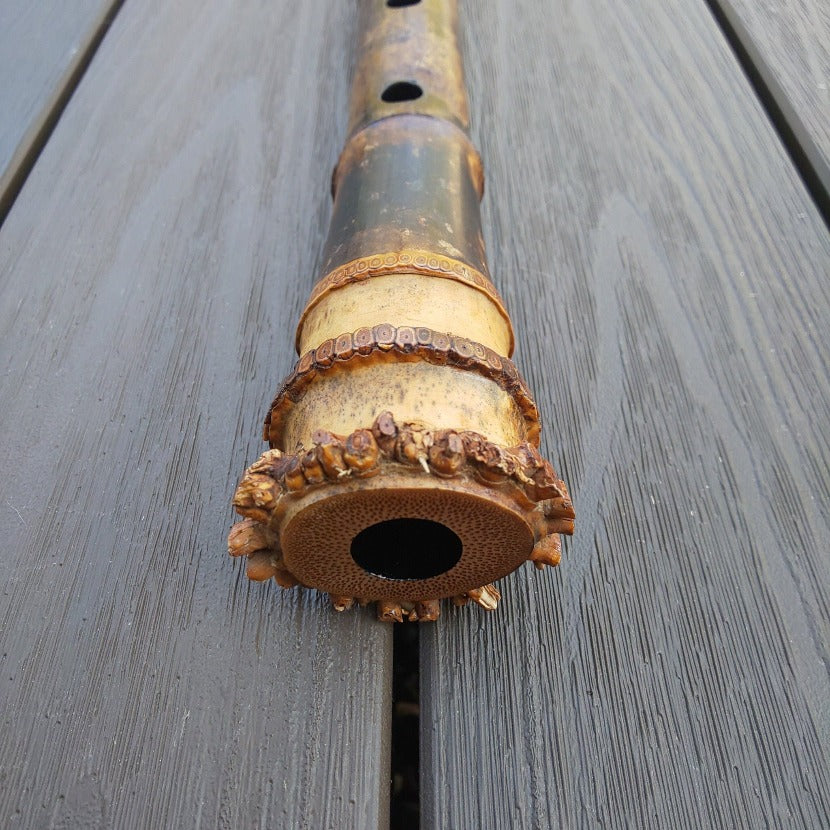 Gyokusui Shakuhachi Kinko 1.8 Jinashi root bore