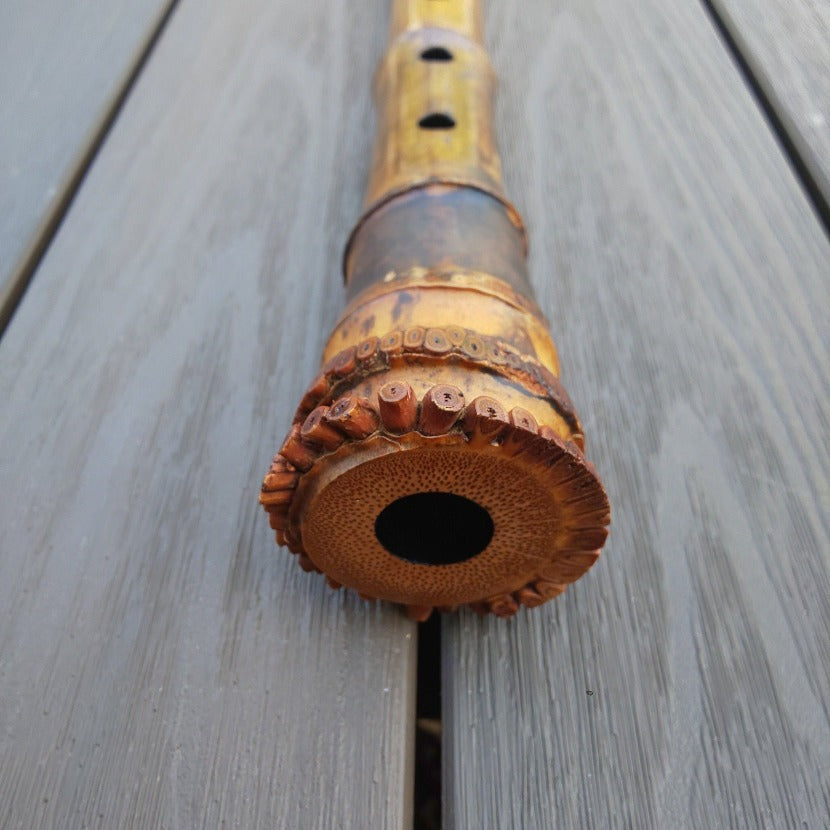 Gyokusui Shakuhachi Myoan 1.7 Jinashi root bore